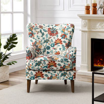 Zubair best sale wingback armchair